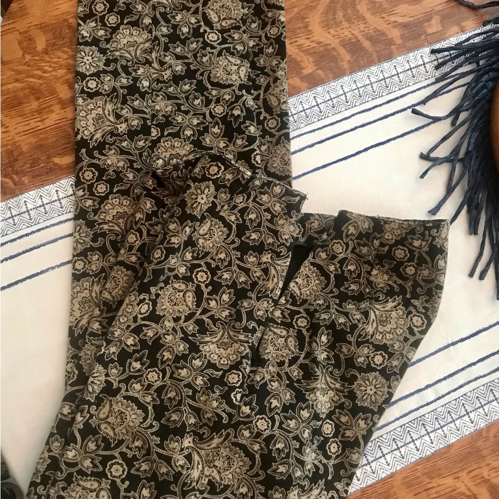LAST CHANCE Ann Taylor vintage stretch cotton blend pants slacks EUC